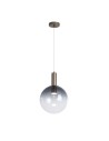 Searchlight® I Пендел Sweden Ombre, опушено омбре стъкло с метал Latte I 1 x GU10 - 24183-1SM