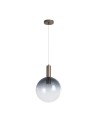 Searchlight® I Пендел Sweden Ombre, опушено омбре стъкло с метал Latte I 1 x GU10 - 24183-1SM - 2