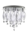 Searchlight® I Spindle LED Плафон с дистанционно управление - хром и стъкло I 6 x G9 - 2456-6CC - 2