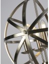 Searchlight® I Пендел Orbit - сатенено сребрист метал I 4 x E14 - 2474-4SS - 3