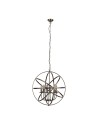 Searchlight® I Пендел Orbit - Античен месинг I 6 x E14 - 2476-6AB - 2