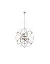 Searchlight® I Пендел Orbit, сатенено сребрист метал I 8 x E14 - 2478-8SS