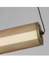Searchlight® I LED Пендел Thread, златна мрежа и матово черно I 1 x LED (SMD) - 25151-1BK - 3