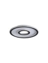 Searchlight® I LED Плафон Roundel, матово черно I 1 x LED - 25688-35BK - 2