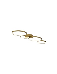Searchlight® I LED лампа Cirque, плафон, златист метал I 1 x LED - 25772-4GO - Цена | LEDs4economy