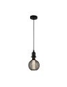Searchlight® I Пендел Wire Mesh - черен метал I 1 x E27 - 26003BK