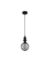 Searchlight® I Пендел - Черен метал I 1 x E27 - 26004BK - 2