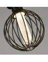 Searchlight® I Пендел - Черен метал I 1 x E27 - 26004BK - 3