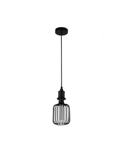 Searchlight® I Пендел - черен метал I 1 x E27 - 26005BK - Цена | LEDs4economy 2