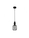 Searchlight® I Пендел - черен метал I 1 x E27 - 26005BK - 2