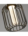 Searchlight® I Пендел - черен метал I 1 x E27 - 26005BK - 3