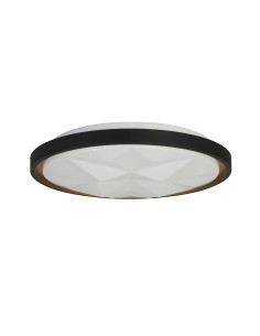 Searchlight® I Satellite LED плафон, черно с дифузер със звезден ефект I 1 x LED - 26185-415 - Цена | LEDs4economy 2