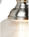 Searchlight® I Аплик Bistro II - сатенено сребристо и холофаново стъкло I 1 x E27 - 2671-1SS - 3