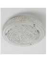 Searchlight® I Florida плафон - Хромиран метал и Прозрачен кристал I 1 x LED - 2713CC - 2