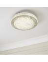 Searchlight® I Florida плафон - Хромиран метал и Прозрачен кристал I 1 x LED - 2713CC - 5