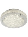 Searchlight® I Florida плафон - Хромиран метал и Прозрачен кристал I 1 x LED - 2714CC