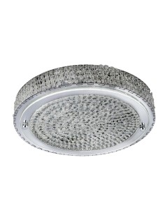 Searchlight® I Florida плафон - Хромиран метал и Прозрачен кристал I 1 x LED - 2714CC - Цена | LEDs4economy 2