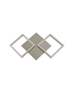Searchlight® I Wall Art LED Аплик - сатенено сребриста I x LED - 2722SS - Цена | LEDs4economy 2