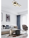 Searchlight® I Wall Art II LED плафон, матово черно I 1 x LED - 28612BK - 5