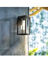 Searchlight® I Външен аплик Atlanta - черен метал и поликарбонат I 1 x E27 - 28731BK - 5