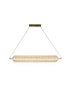 Searchlight® I Capsule LED Пендел, сатениран месинг, метал и акрил I 1 x LED - 28800SB - Цена | LEDs4economy