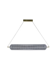 Searchlight® I Capsule LED Пендел, сатениран месинг, метал и акрил I 1 x LED - 28800SB - Цена | LEDs4economy 2