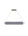 Searchlight® I Capsule LED Пендел, сатениран месинг, метал и акрил I 1 x LED - 28800SB - 2