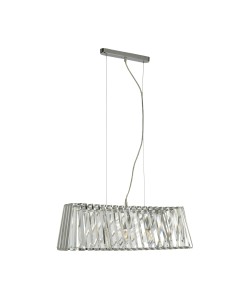 Searchlight® I Пендел Tiara - Хром и кристал I 4 x E14 - 2894-4CC - Цена | LEDs4economy 2