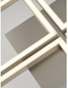 Searchlight® I Wall Art плафон LED - сатенено сребриста I 1 x LED - 2914SS - 3