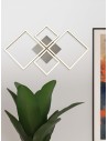 Searchlight® I Wall Art плафон LED - сатенено сребриста I 1 x LED - 2914SS - 5