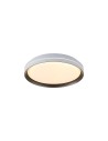 Searchlight® I Saucer LED плафон, бяла и лате метал I 1 x LED - 29612-39WH