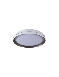 Searchlight® I Saucer LED плафон, бяла и лате метал I 1 x LED - 29612-39WH - Цена | LEDs4economy 2