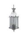 Searchlight® I Пендел Lantern - хромиран метал и прозрачно стъкло I 3 x E14 - 3003-10CC - 2