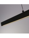 Searchlight® I Пендел Layla - черен метал и опал акрил I 1 x LED - 30228BK - 3