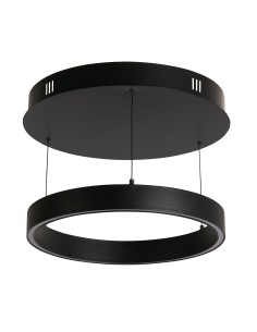 Searchlight® I Пендел Layla - черен метал и опал акрил I 1 x LED - 30410BK - Цена | LEDs4economy 2