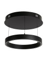 Searchlight® I Пендел Layla - черен метал и опал акрил I 1 x LED - 30410BK - 2