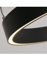 Searchlight® I Пендел Layla - черен метал и опал акрил I 1 x LED - 30411BK - 3