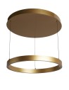 Searchlight® I Пендел Layla - злато и опал акрил I 1 x LED - 30411GO - 2