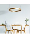 Searchlight® I Пендел Layla - злато и опал акрил I 1 x LED - 30411GO - 5