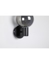 Searchlight® I Аплик Luminsphere, матово черно метално покритие с опушено стъкло I 1 x G9 - 30506BK - 3