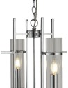 Searchlight® I Пендел Milo - хромиран метал и стъкло I 4 x E14 - 3094-4CC - 3
