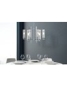 Searchlight® I Пендел Milo - хромиран метал и стъкло I 6 x E14 - 3096-6CC - 5