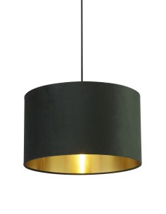 Searchlight® I Абажур Shades - зелено кадифе със златна вътрешна част I 1 x Adaptable B22 E14 E27 - 31040GR - Цена | LEDs4econom