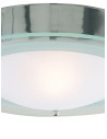 Searchlight® I Belfast плафон - Хромиран метал и прозрачно киселинно стъкло I 1 x E14 - 3108CC - 3