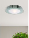 Searchlight® I Belfast плафон - Хромиран метал и прозрачно киселинно стъкло I 1 x E14 - 3108CC - 5