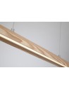 Searchlight® I LED Полилей Kenzie, дърво I 1 x LED - 31501NA - 3