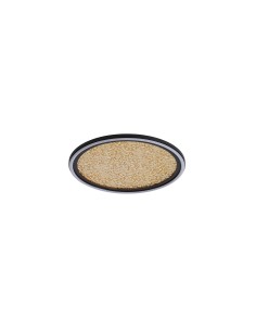 Searchlight® I Luna LED плафон, пясъчно черен метал и златен PC дифузер I x LED - 31908-400GO - Цена | LEDs4economy 2