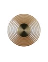 Searchlight® I LED Аплик Cleo, античен месинг с кехлибарено стъкло I 1 x LED - 32210AM - 2