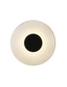 Searchlight® I LED Аплик Cleo, матово черно метално покритие с прозрачно стъкло I 1 x LED - 32210CL