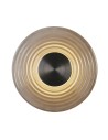 Searchlight® I LED Аплик Cleo, сатен никел метал и сиво стъкло I 1 x LED - 32210GY